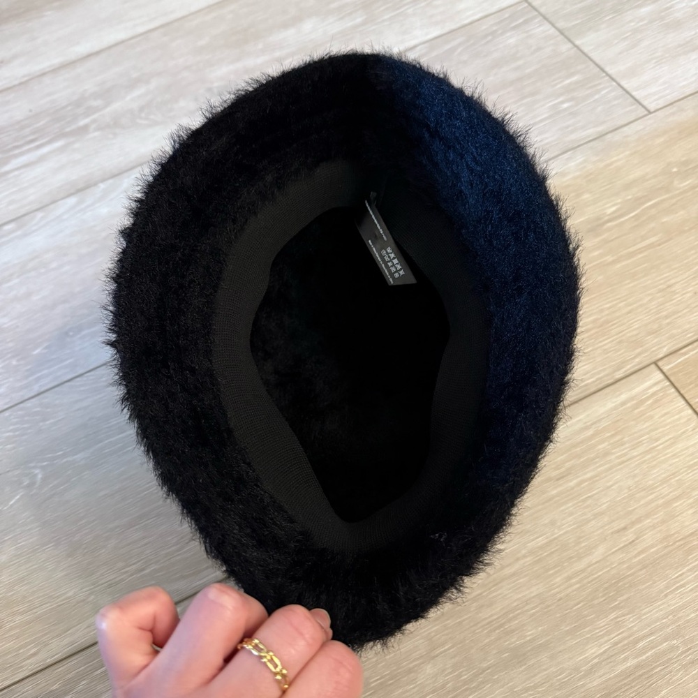 Urban outfitters black Fuzzy Bucket Hat - Picture 4 of 8
